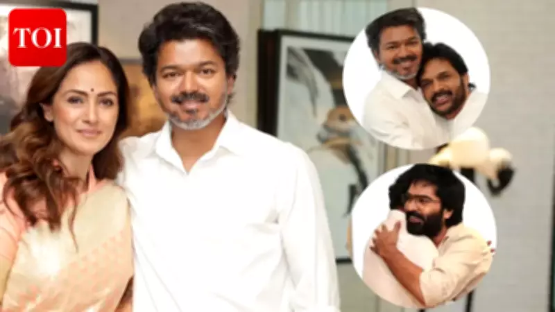 Kollywood Stars Simran, Silambarasan, Shaam Meet Tamil Nadu CM Vijay