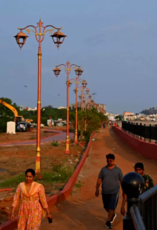 Krishnalanka Riverfront Park in Vijayawada Shows Signs of Neglect