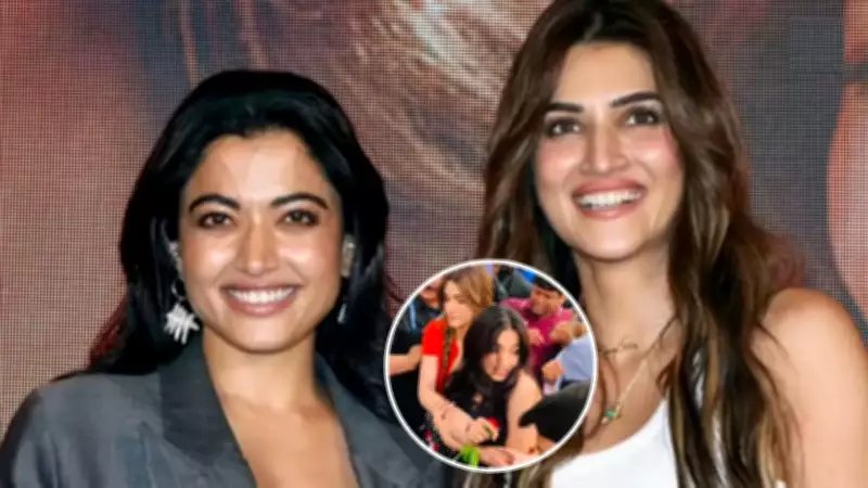 Kriti Sanon shields Rashmika Mandanna as 'Cocktail 2' event in Pune turns chaotic