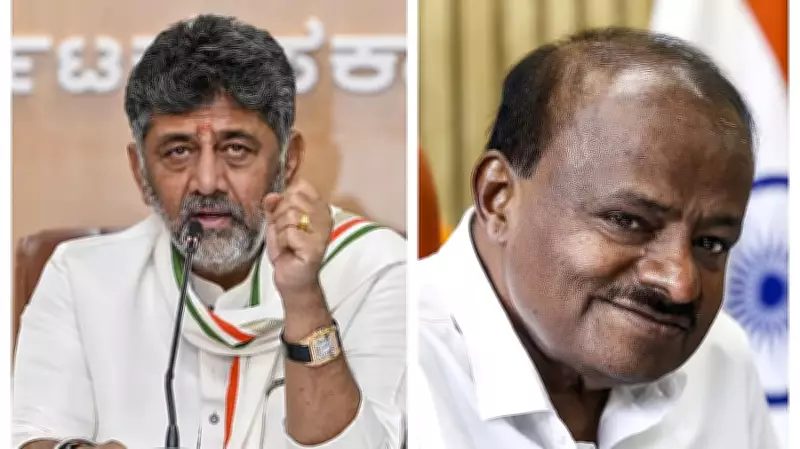 Kumaraswamy asks Shivakumar to drop Bidadi township project