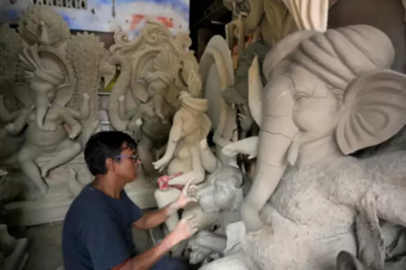 Kumartuli idol makers face clay shortage amid new regulatory hurdles