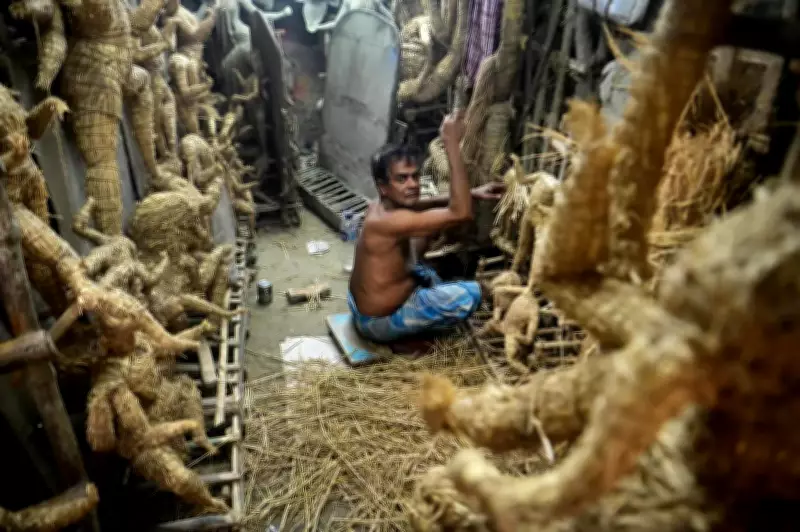 Kumartuli idol makers hopeful after CM Adhikari assures more Durga Pujas this year