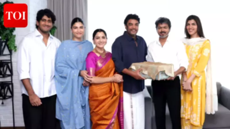 Kushboo Sundar Meets Tamil Nadu CM Vijay for Daughter's Wedding Invite