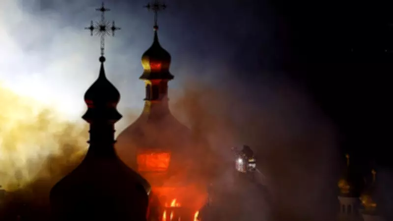 Kyiv Monastery Damaged, 13 Injured in Major Russian Air Attacks