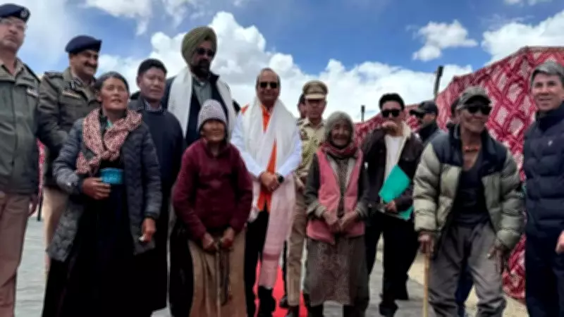 Ladakh Gets First Model Border Village at Chumur Near China Border