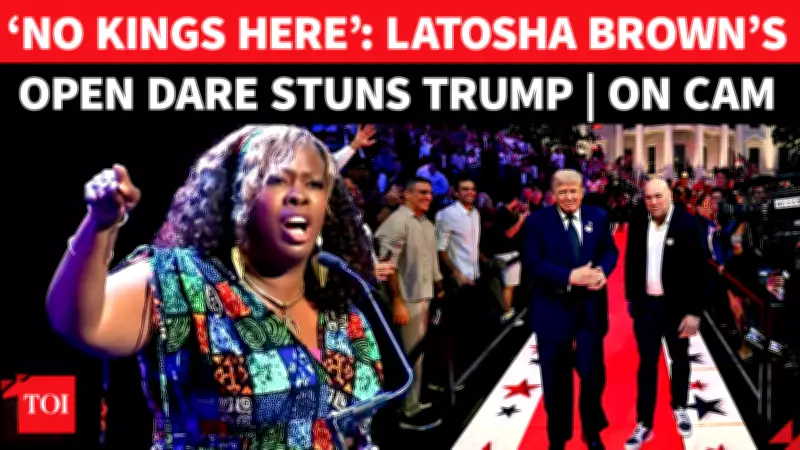 LaTosha Brown's Fiery 'No Kings' Speech Goes Viral: 'This Isn't a Monarchy'