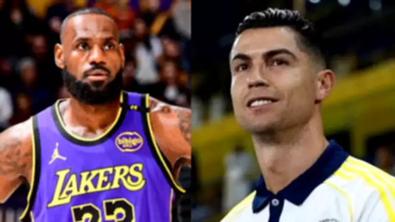 LeBron James and Cristiano Ronaldo Unite for Nike Mind Slide Campaign