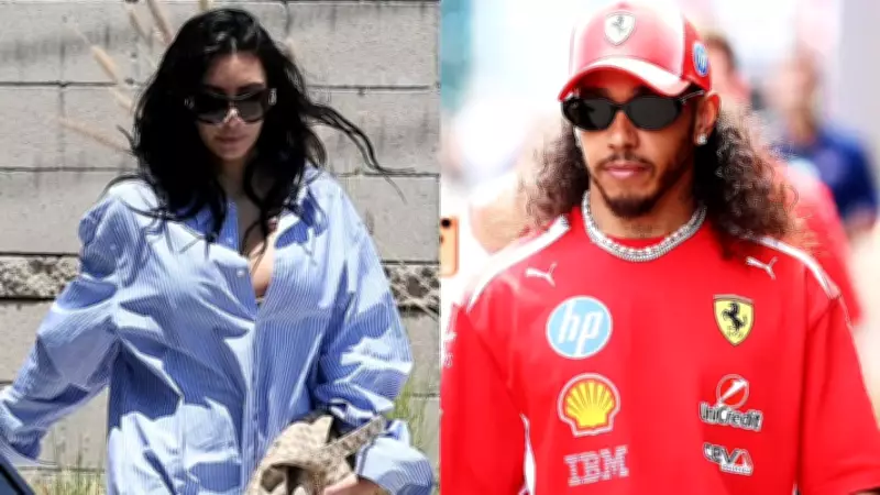Lewis Hamilton rocks new curly hairstyle at Spanish Grand Prix paddock