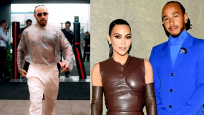 Lewis Hamilton's Monaco Fashion Sparks Kim Kardashian Comparisons