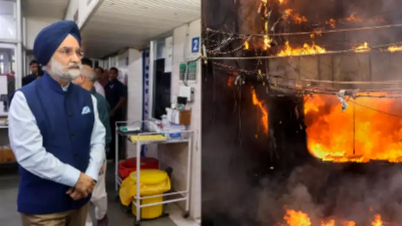 LG Sandhu Orders Month-Long Fire Safety Drive After Delhi Hotel Blaze Kills 21