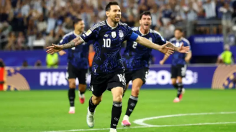 Lionel Messi Scores in Seventh Consecutive World Cup Match as Argentina Beat Jordan 3-1