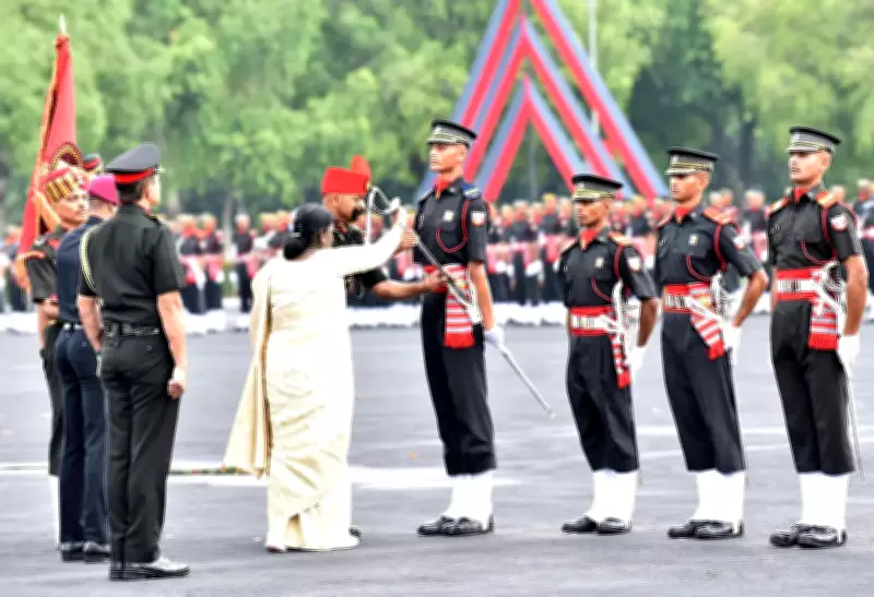 Lt Vishal Kumar Wins Sword of Honour at IMA Passing Out Parade