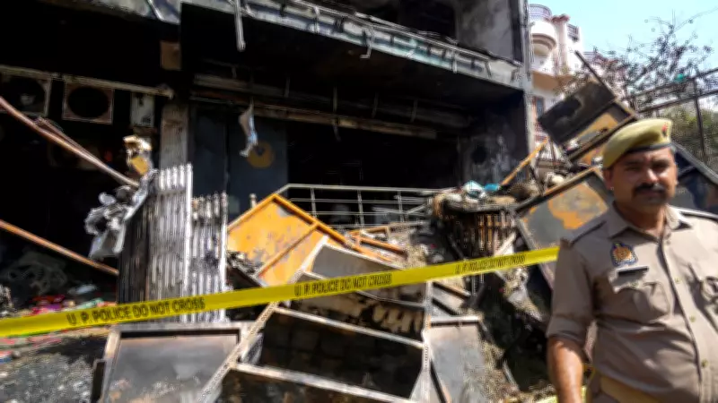 Lucknow coaching centre fire: 4 officials suspended, 4 arrested after 15 killed