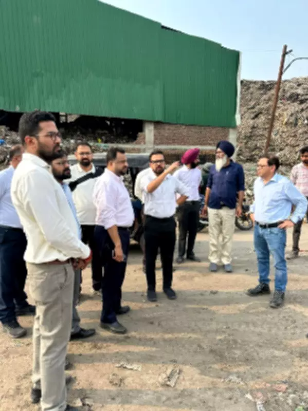 Ludhiana MC Chief Inspects Main Garbage Dump, Orders Expedited Waste Management