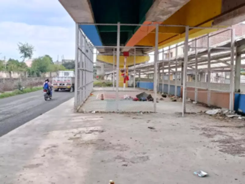 Ludhiana Smart City sports courts under flyovers fall into neglect, crime