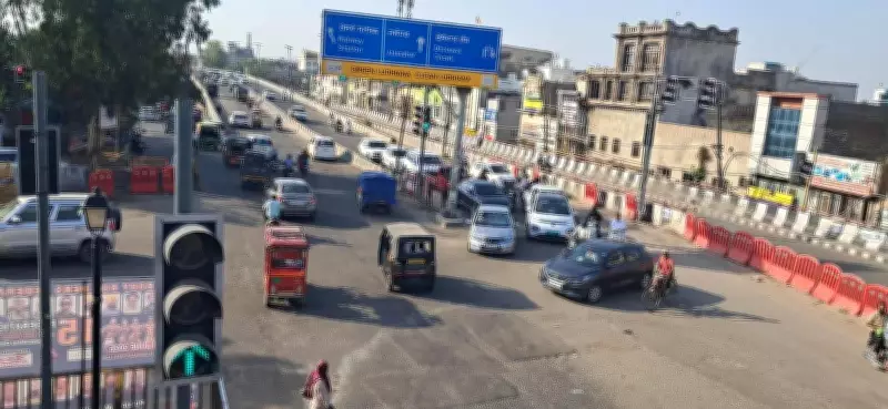 Ludhiana's ₹6-Crore Road Safety Project Stalled, Commuters Face Gridlock