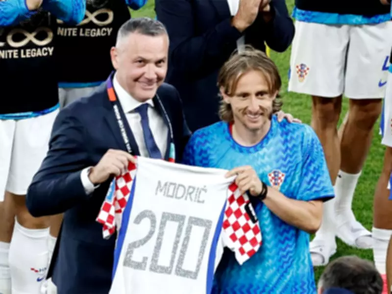 Luka Modric becomes fourth player to reach 200 international caps