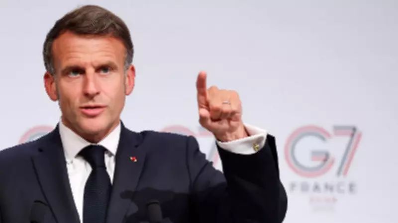 Macron: G7 Leaders Agree Russia Not Seeking Peace in Ukraine
