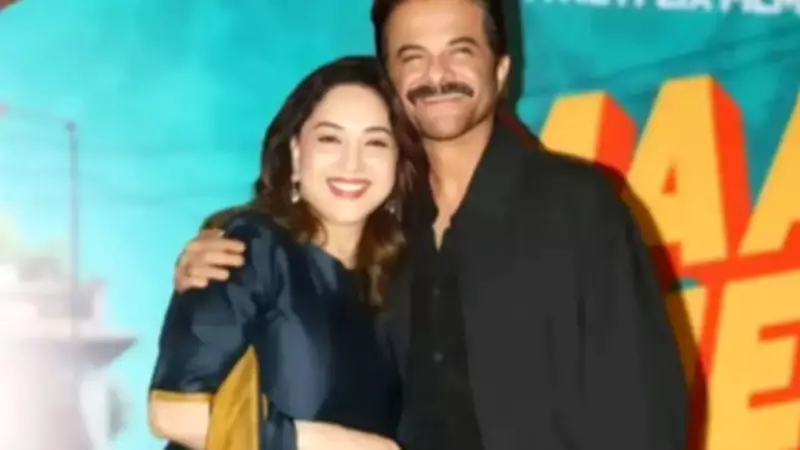 Madhuri Dixit and Anil Kapoor Reunite at Maa Behen Screening, Spark Nostalgia