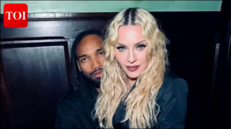 Madonna and Akeem Morris Rare Public Appearance at Tribeca Festival