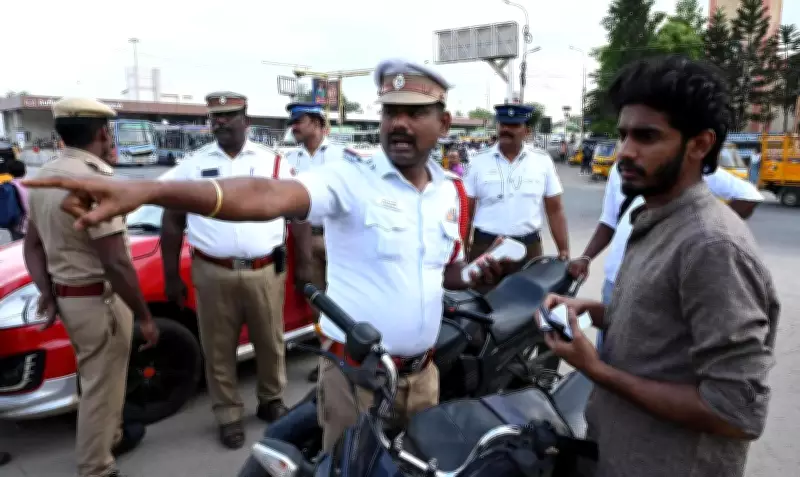 Madurai Police Crack Down on 2,500 Traffic Fine Defaulters, Warn of Vehicle Seizure