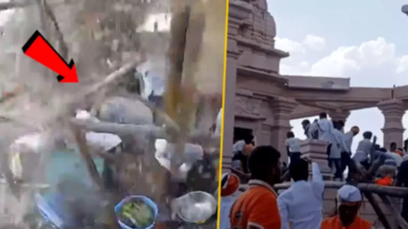 Maharashtra Temple Roof Collapse Kills 5, Injures 17 in Parbhani