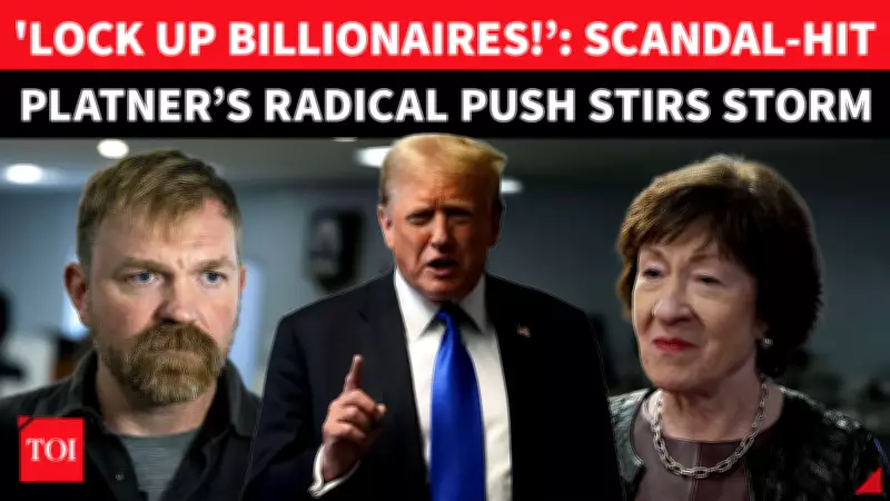 Maine Senate Candidate Platner Sparks Outrage Over Call to Jail Billionaires