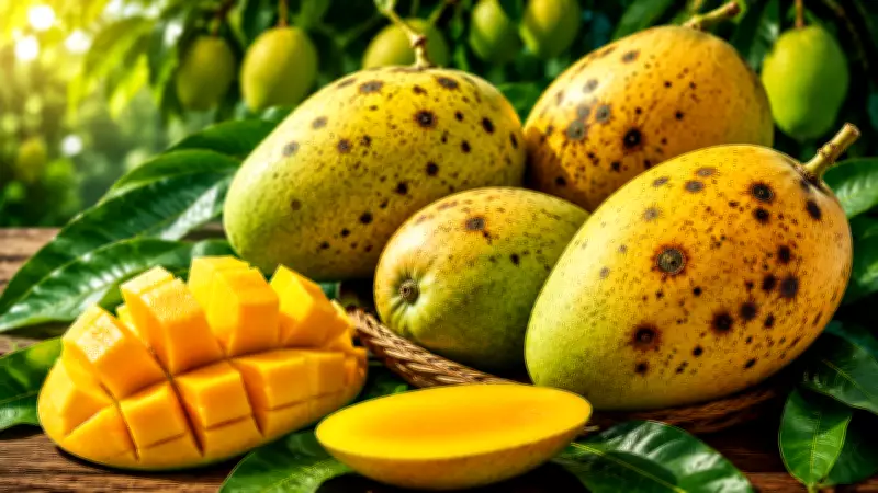 Malda's Himsagar Mangoes Face Export Setback Due to Dark Spots