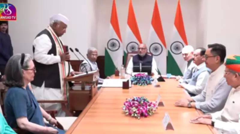 Mallikarjun Kharge Takes Oath as Rajya Sabha Member for Karnataka