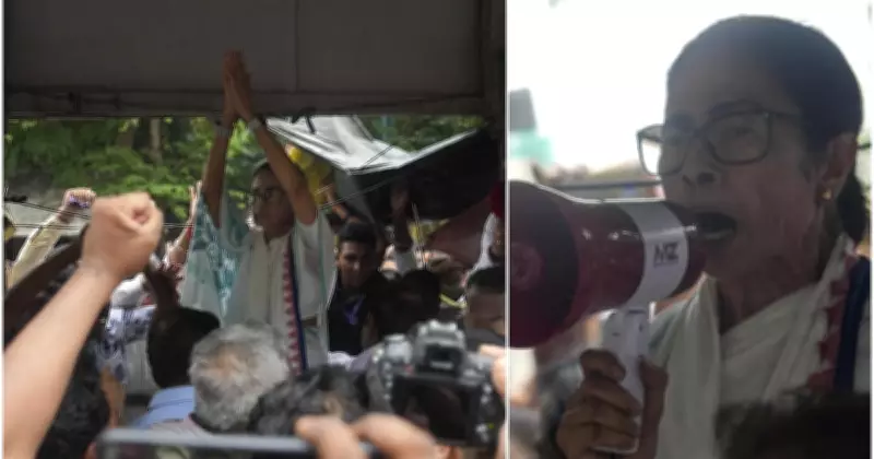 Mamata Banerjee Leads Protest Against BJP, Accuses Modi of Backing Anti-Socials