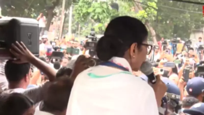 Mamata Banerjee Leads Protest Over Attack on Nephew Abhishek