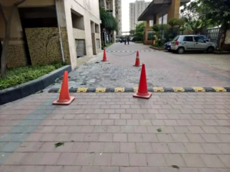 Man dies after concrete slab falls on him in Noida society, family in crisis