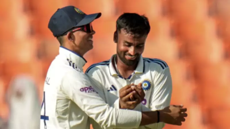 Manav Suthar's Special Leads India After Gigantic Batting Effort