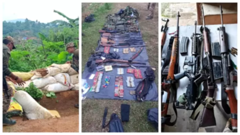 Manipur Security Forces Disarm Civilians Amid Kuki-Naga Tribal Conflict