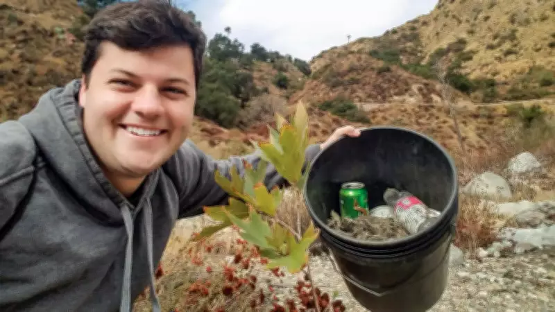 Man's 589-Day Mission to Clean Up California's Eaton Canyon