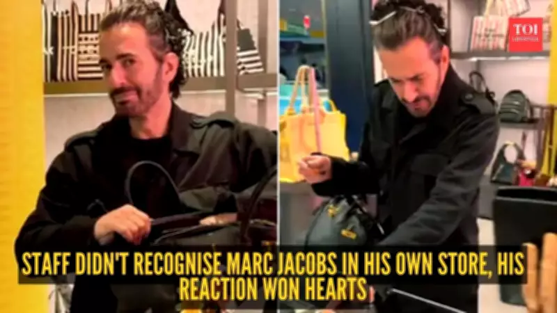 Marc Jacobs Goes Unrecognized at His Own Airport Store, Video Goes Viral