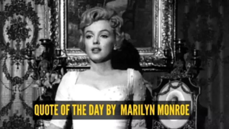 Marilyn Monroe's Wisdom: Embracing Change and New Beginnings