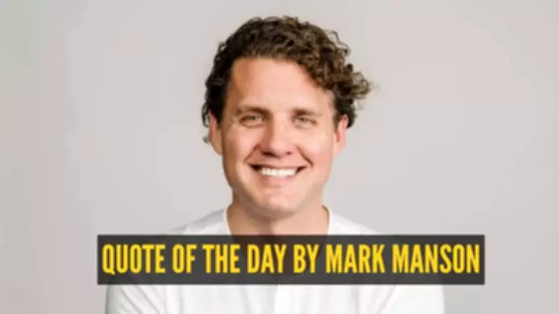 Mark Manson on True Love: A Choice, Not Just a Feeling