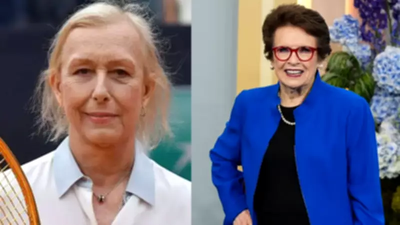 Martina Navratilova Challenges Billie Jean King on Trans Athletes in Women's Sports