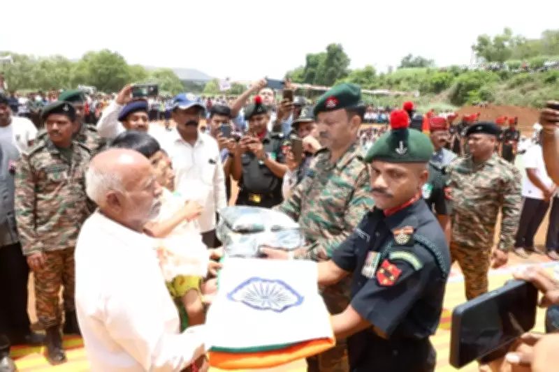 Martyrs Arjun Jadhav and Vikram Chavan Cremated with Full State Honours in Satara and Kolhapur