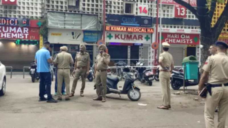 Masked Assailants Shoot Chemist Outside Chandigarh Medical Store