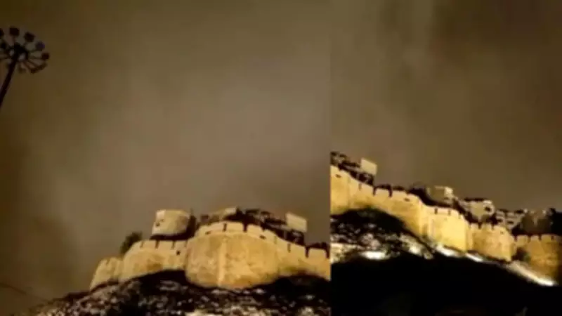 Massive Sandstorm Engulfs Jaisalmer's Golden Fort, Disrupts Life in Rajasthan