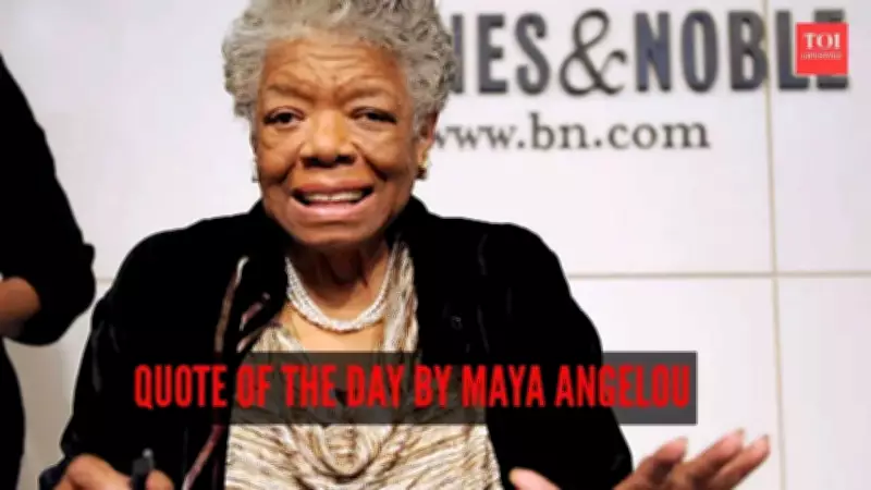 Maya Angelou Quote Highlights the Life-Giving Power of Literature for Self-Discovery