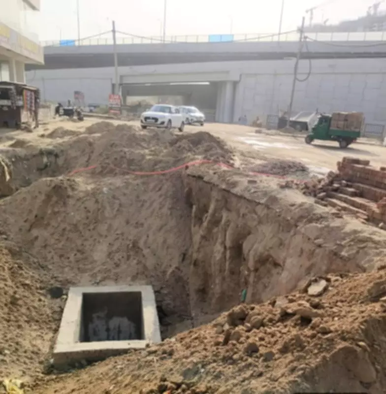 MCG Negligence Turns Gurgaon Link Road into Accident Hotspot, Residents Demand Action