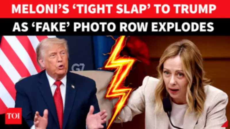 Meloni Fires Back at Trump Over G7 Photo Feud and Popularity Claims