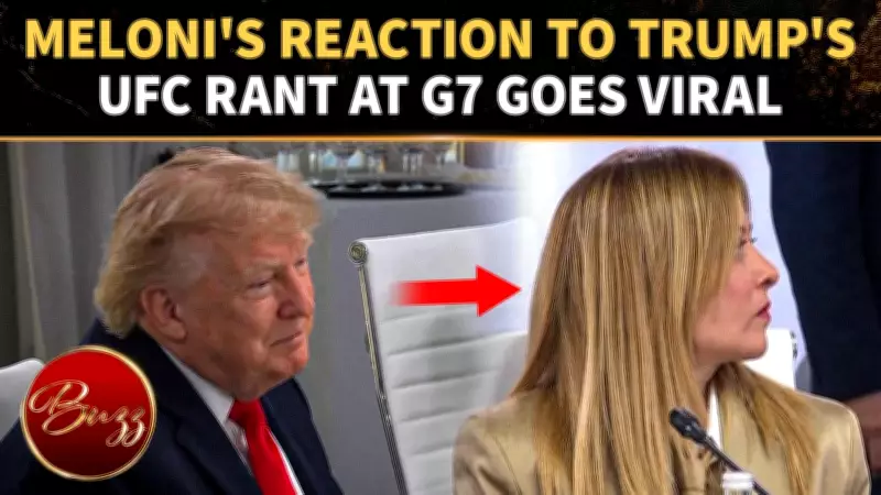 Meloni's Viral Reaction to Trump's UFC Boast at G7 Summit Leaves Internet in Stitches