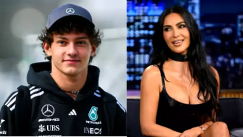 Mercedes F1 team jokes about Kim Kardashian taking Antonelli's towel