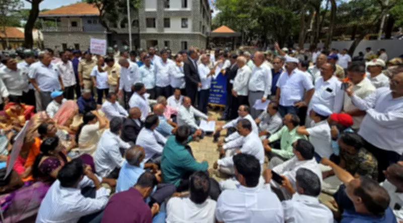MES protests in Belagavi for Marathi documents and signboards