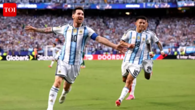 Messi Scores First World Cup Hat Trick at 38, Ties Klose's Record