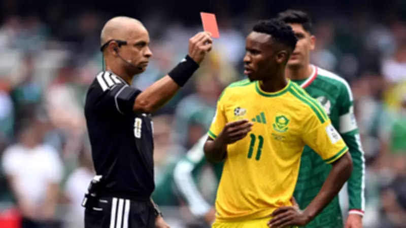Mexico vs South Africa World Cup Opener Sees Three Red Cards in 28 Years First